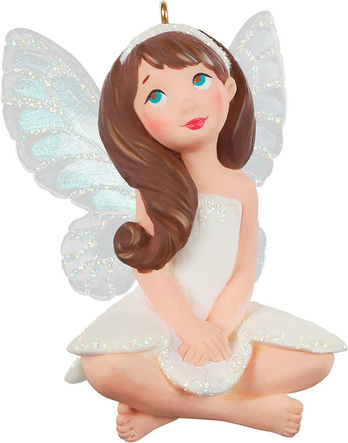 Hallmark Keepsake Christmas Ornament 2021, Fairy Messengers Freesia Fairy