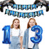 Vlipoeasn Video Game 13th Birthday Decorations for Boys Official Teenager Birthday Decorations 13th Birthday Video Game Party Supplies Blue Gamer Birthday Party Decorations Boys 13th Birthday Party Decorations