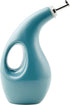 Rachael Ray 48467 Ceramic EVOO Oil and Vinegar Dispensing Bottle with Spout, 24 Ounce - Agave Blue