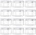 8 Ounce Plastic Jars Clear Plastic Mason Jars Storage Containers Wide Mouth With Lids For Kitchen & Household Storage Airtight Container 12 PCS