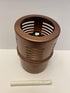 Torch Tabletop Oil Lamp Copper Stainless Steel Metal Wind Shield with Extra Fiberglass Wick with Safety Lock Wick Protection Child Guard