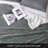 BEDELITE Sherpa Fleece Blanket Grey Throw Blanket for Couch & Bed- 480GSM Thick Warm Winter Blankets, Super Soft & Cozy Fuzzy Blanket (50" X 60")