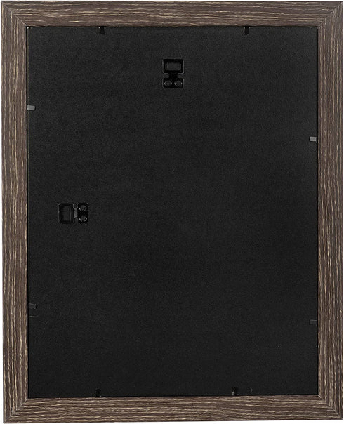YOUNG POONG 11x14 Rustic Picture Frame for Table-Top Display and Wall Mounting Photo Frame(11x14-2Pack,Black)