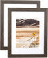 YOUNG POONG 11x14 Rustic Picture Frame for Table-Top Display and Wall Mounting Photo Frame(11x14-2Pack,Black)