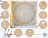 THE ART BOX Wall Tapestry for Bedroom Aesthetic Tapestry Hippie Boho Tapestry Indie Tapestry Bohemian Mandala Tapestry Cool Spiritual Trippy Tapestry Wall Hanging Gold Tapestry