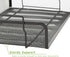 Mind Reader Desk Document Organizer 2 Piece Stackable Tray, Black, 2 Count