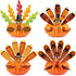 Outus Thanksgiving Pumpkin Turkey Making Kit for Thanks and Gives Party Fall Turkey Craft Kit Thanksgiving Party Make a Turkey Games Thanksgiving Party Decorations