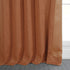 HPD Half Price Drapes BOCH-LN185-P Faux Linen Room Darkening Curtain (1 Panel) 50 X 96, BOCH-LN18517-96, Desert Orange