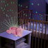 Summer® Slumber Buddies® Soother (Pink Hippo) Projector Night Light for Kids with Calming Songs and Sounds