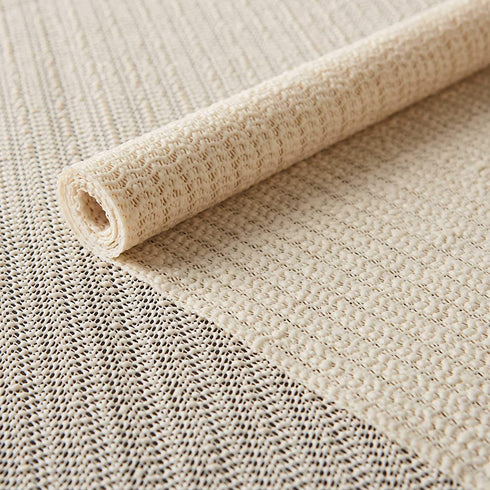 Nourison Anchorlock Non Slip Area Rug Runner Pad 1'8" x 7'6", Ivory