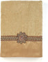 Avanti Linens Braided Cuff Collection, Bath Towel, Gold