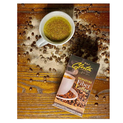 12 in 1 Gluta Lipo Gold Series Signature Fiber Coffee - 10 Sachets