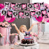 Kuromi Party Decorations,Birthday Party Supplies For Kuromi Party Supplies Includes Banner - Cake Topper - 12 Cupcake Toppers - 18 Balloons - 50 Kuromi Stickers