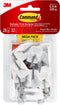 Command Small Wire Hooks Mega Pack, White, 28-Hooks, 32-Strips, Organize Damage-Free