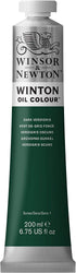 Winsor & Newton 1437405‹ Winton Oil Color Paint, 200-ml Tube, Dark Verdigris