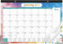 2022 Desk Calendar - Yearly Desk Calendar 2022, Desk/Wall Monthly Calendar Pad, 17" x 12", January 2022 - December 2022, Desk Calendar with Ruled Blocks, Note Section, Corner Protections
