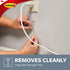 Command Clear Cord Clips, 13 Clips, 16 Strips - Easy to Open Packaging, Organize Damage-Free
