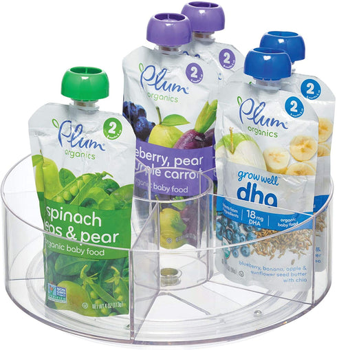 iDesign Binz Turntable, Clear