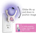 Projectables Disney Princess LED Night Light Plug-in, Dusk-to-Dawn, Ariel, Belle, and Jasmine on Ceiling, Floor, or Wall, Ideal for Girls Room, Nursery, Playroom, Bathroom, Bedroom, 13230, 1-Image