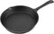 10 Inch Cast Iron Skillet Pan Small Frying Pan, Pre-Seasoned for Non-Stick Like Surface, Cookware Oven/Broiler/Grill Safe, Kitchen Deep Fryer, Restaurant Chef Quality