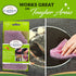 Heavy Duty Dish Scrubbers for Cleaning Dishes & Pots (6Pcs) - Replace Kitchen Sponges for Dishwashing with Our Scouring Pads - Try Our Alternative Dish Washing Scrub Sponge Scrubber Pack