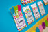 Confetti Library Pockets - Multi-Pack