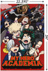 Trends International Hero Academia-Key Art 2 Wall Poster, 22.375" x 34", Poster & Mount Bundle