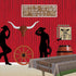 Red Barn Siding Backdrop Party Accessory (1 count) (1/Pkg)