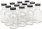 North Mountain Supply B07PXGVCLH 8 Ounce Glass Stout Sauce Bottle - With 38mm Black Metal Lids - Case of 12