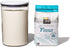OXO Good Grips Round POP Container Large (5.2 Qt) for flour, sugar, cereal and more | Airtight Food Storage | BPA Free | Dishwasher Safe | Clear Body