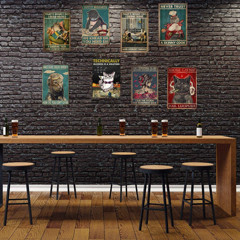 Stay Wild Moon Child Retro Metal Tin Sign Aluminum Metal Sign Home Parlor Bar Cafe Wall Decor Iron Painting 12x16 Inch