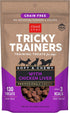 Cloud Star Tricky Trainers Chewy & Grain Free, Low Calorie Dog Training Treats, Baked in the USA, Liver 5 oz.