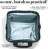 Fit & Fresh Insulated Lunch Bag, 9 x 6 x 8, Graphic Cheetah