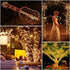 83ft 1000 LEDs Christmas String Lights, Quntis Christmas Decoration Lights Outdoor Indoor, Waterproof Clear Wire Warm White Plug in Fairy Light, 8 Modes Twinkle Lights for Christmas Tree
