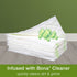 Bona Hard-Surface Floor Disposable Wet Cleaning Pads, for Stone Tile Laminate and Vinyl LVT/LVP, 12ct