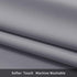 Blackout Door Curtain, Elegance French Door Curtains for Privacy, Thermal Insulated Door Curtain Panels, Room Darkening Door Window Curtain (50" x 72" 2pcs: Grey)