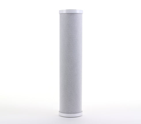 Hydronix CB-45-2005 Whole House, Commercial & Industrial NSF Coconut Carbon Block Water Filter, 4.5" x 20" - 5 Micron