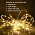 Areful LED Rope Lights, 16.4ft Waterproof Strip Light, 3000K Soft White, Flexible Indoor Outdoor Decorative Lighting for Home Christmas Holiday Garden Patio Party