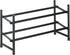 Richards Homewares Stackable Telescoping Shoe Rack, 2-Tier Holds Upto 20-Pair, Matte Black