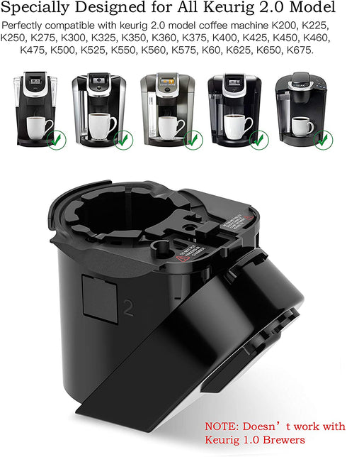 Replacement Coffee Cup Pod Holder Needle Assembly For All Keurig 2.0 Models - Replacement Parts & Accessories For Keurig 2.0 (Full Assembly)