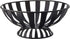 Spectrum Diversified Stripe Fruit Bowl, 1 EA, Black