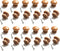 24 PCS Round Wood Drawer Knob with Screws Wooden Finish Furniture Cabinet Closet Dresser Pull Handles(33mm Diameter,26mm Overall Height)