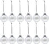 Creative Hobbies Round Clear Plastic Ball Ornaments, 83mm, Pack of 12