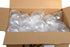 Creative Hobbies Round Clear Plastic Ball Ornaments, 83mm, Pack of 12