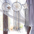 Jetec 3 Pieces Dream Catcher Moon Sun Star Design Blue Handmade Modern Dreamcatcher for Wall Hanging Home Decoration