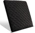 COMFORTANZA Chair Seat Cushion - 16x16x1.6 Memory Foam Square Thin Non-Slip Pads for Kitchen, Dining, Office Chairs and Car Seats - Comfort and Back Pain Relief - Medium Firm - Black