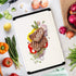 Large Cutting Board with Juice Groove - 17.75" Plastic Kitchen Chopping Board for Meat Cheese and Vegetables Heavy Duty Serving Tray
