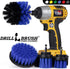 Drill Brush Spin Scrubber Kit - Clean Sinks, Shower Stalls, Bathtub, Bidet, Toilet, Tile, Carpet, and Flooring - Bathroom Rugs