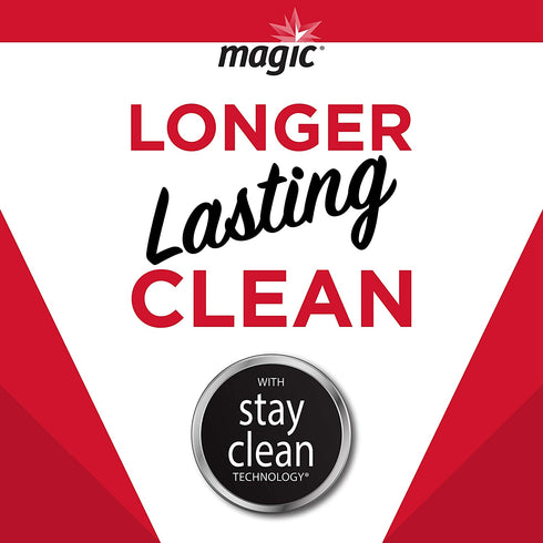 Magic Stainless Steel Wipes (2 Pack) Removes Fingerprints, Residue, Water Marks and Grease from Appliances - Works Great on Refrigerators, Dishwashers, Ovens - 30 Count