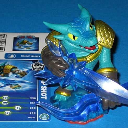 Skylanders Trap Team: Trap Master Snap Shot Individual Character - New In Bulk Packaging